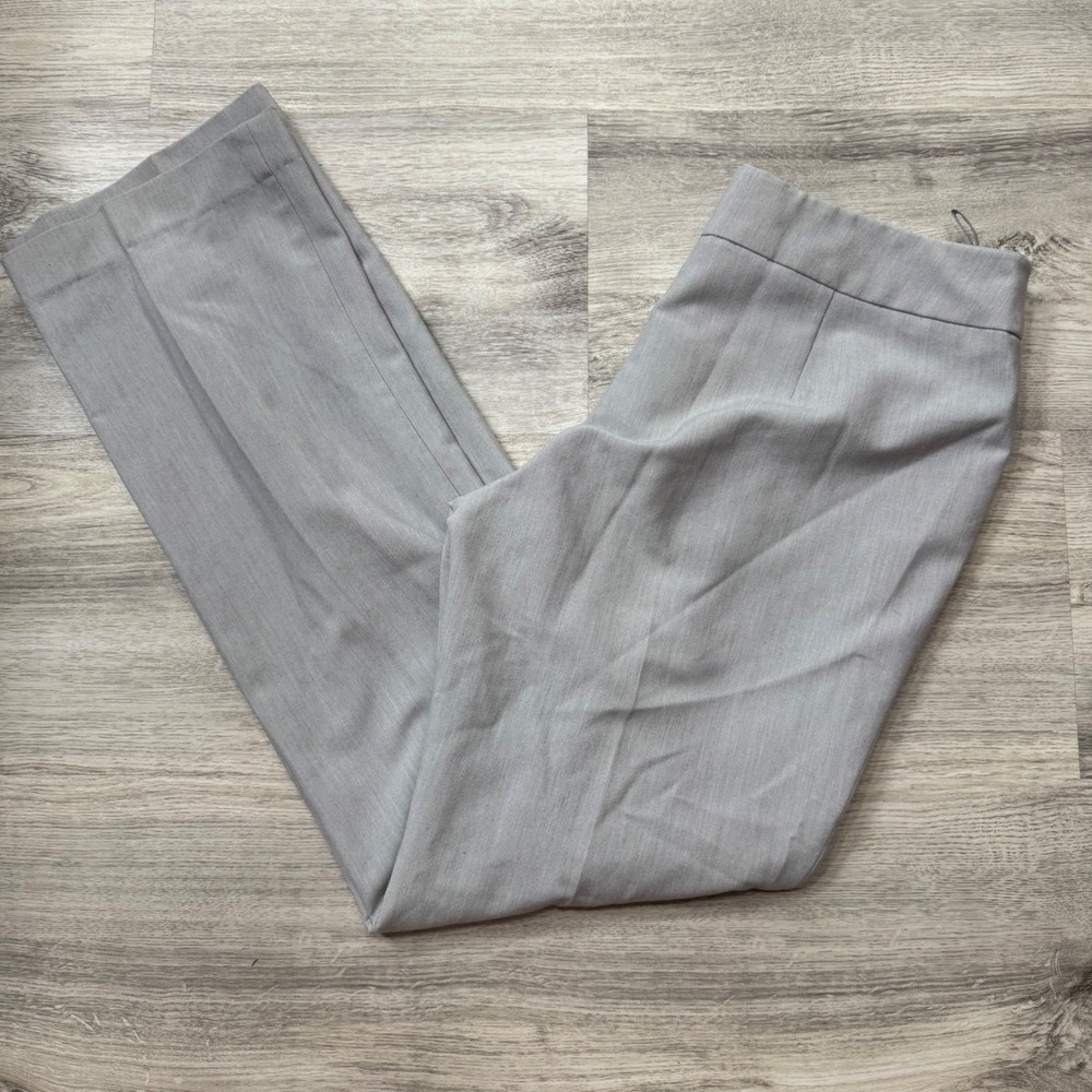 Zac & Rachel Women's Gray Straight Leg Dress Pants Size 6